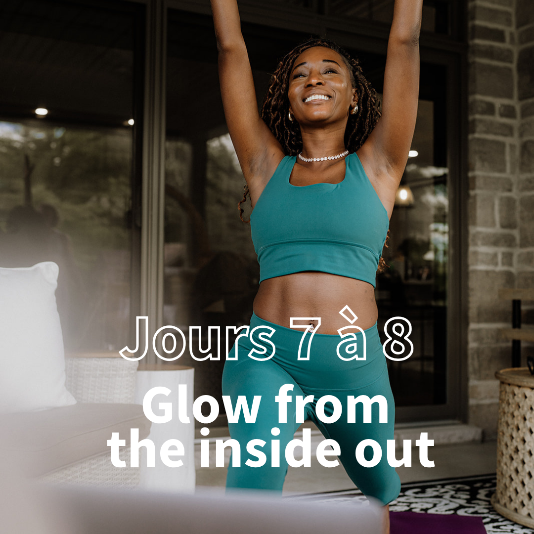 Tu rallumes ta lumière intérieure. Pas celle qui flashe, celle qui rayonne doucement, naturellement.